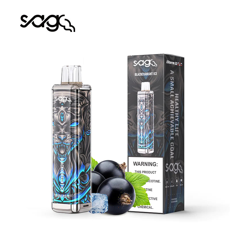 New Saga 12000 Puffs Disposable Vape Pen