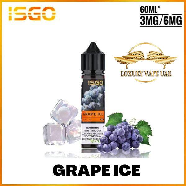 GRAPE ICE BY ISGO E-LIQUID 60ML