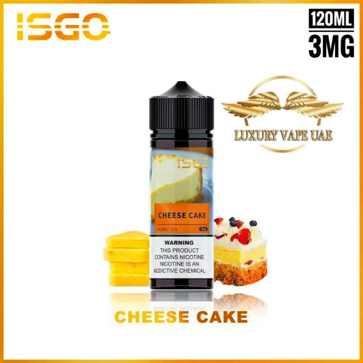 CHEESE CAKE BY ISGO E-LIQUID 120ML