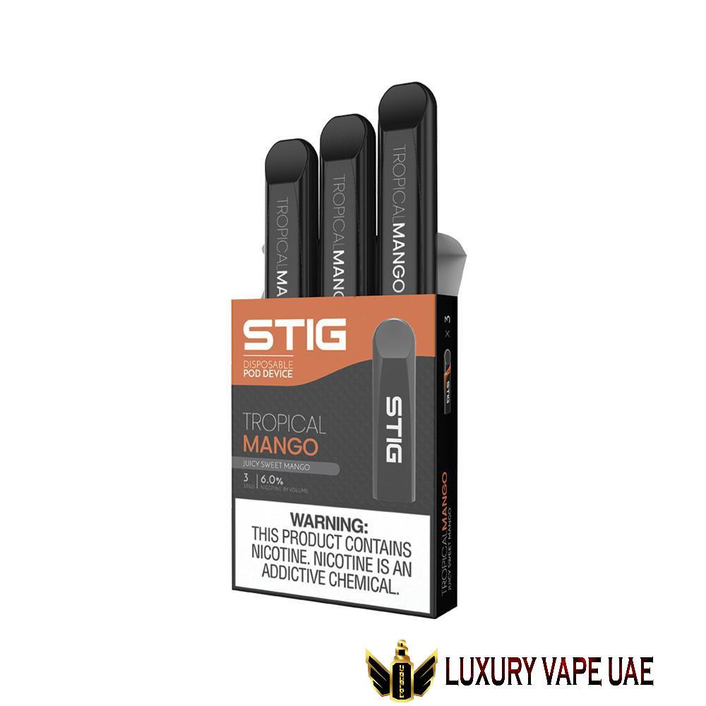 Vgod Stig TROPICAL MANGO Disposable VAPE IN UAE