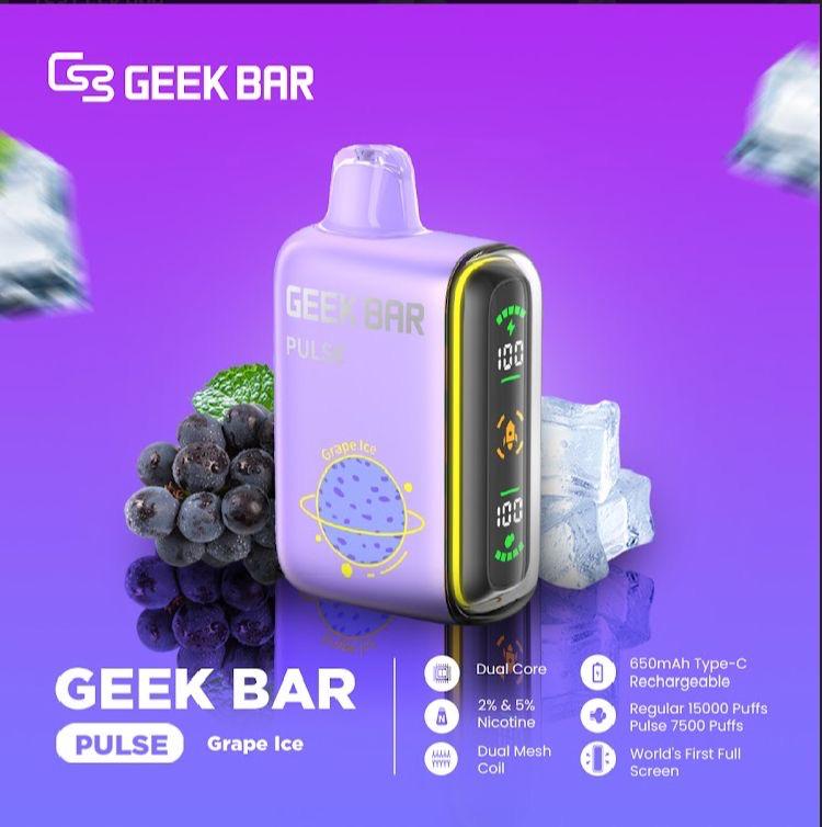 Geek Bar Pulse 15000 Puff Disposable Vape| 5% Nicotine
