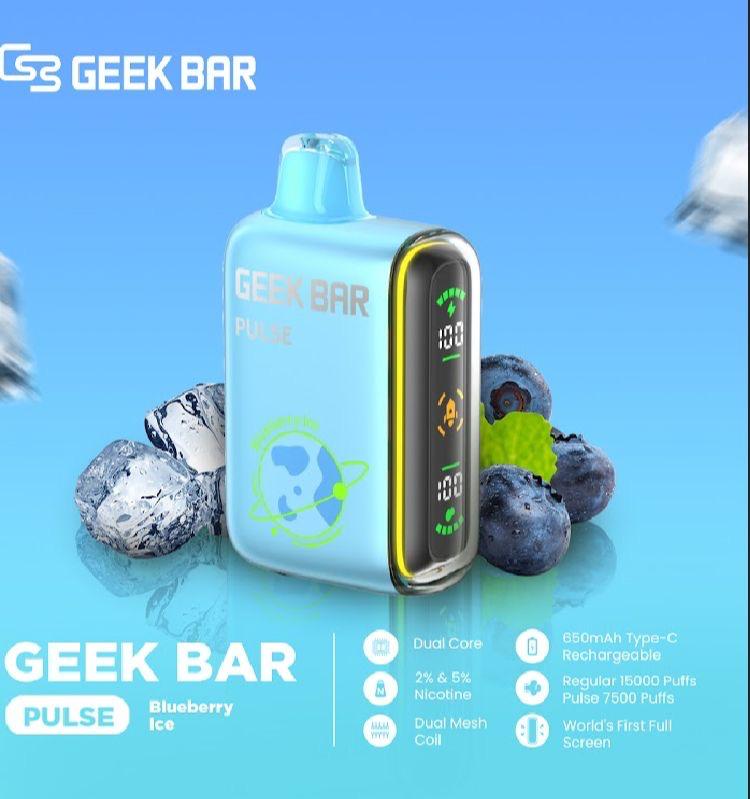 Geek Bar Pulse 15000 Puff Disposable Vape| 5% Nicotine