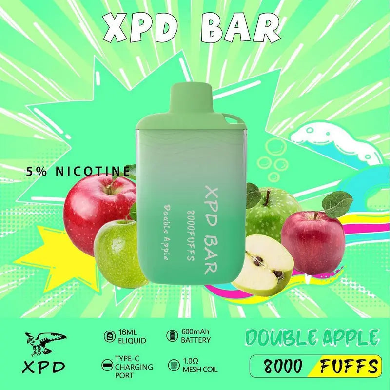 BUY XPD 8000 Puffs Disposable Vape DUBAI