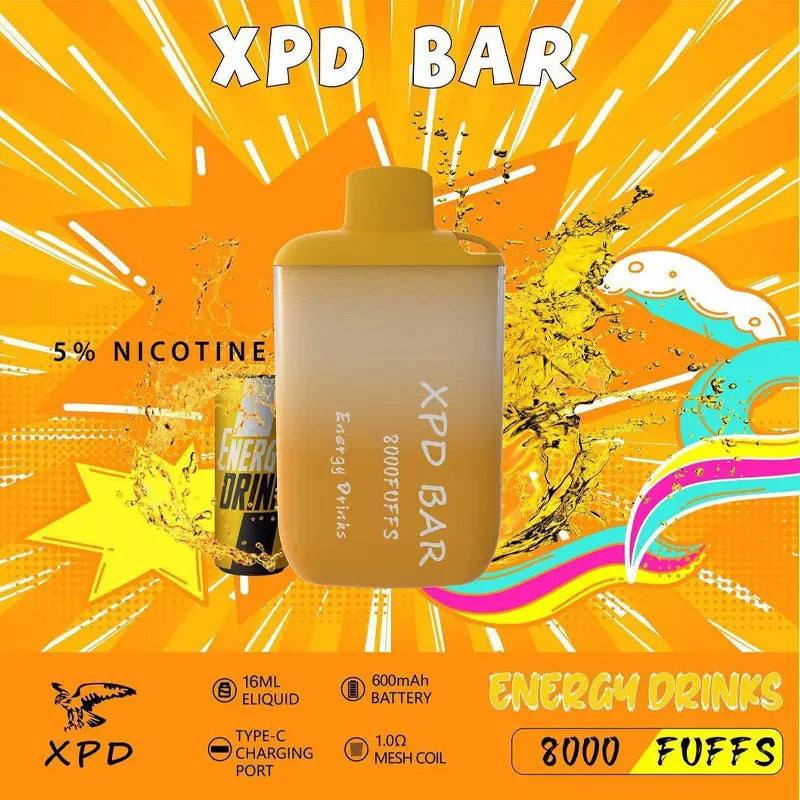 BUY XPD 8000 Puffs Disposable Vape DUBAI