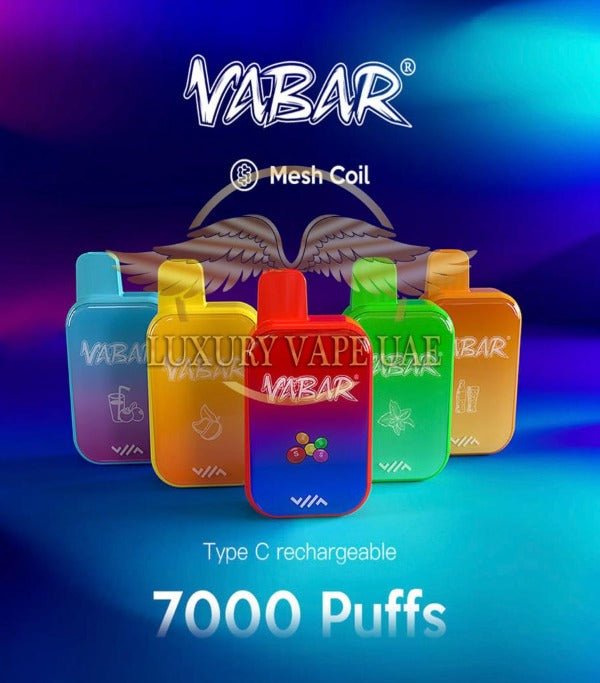 Vabar Supra Rechargeable Vape 7000 Puffs In Dubai
