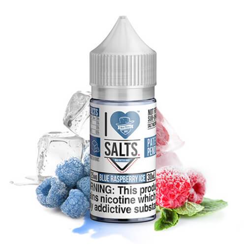 BLUE RASPBERRY ICE - I LOVE SALTS BY MAD HATTER
