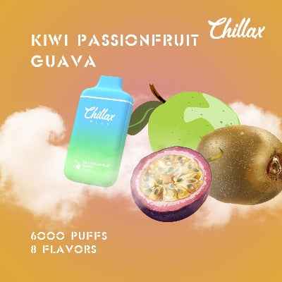 CHILLAX PLUS RECHARGEABLE DISPOSABLE POD 6000 PUFF