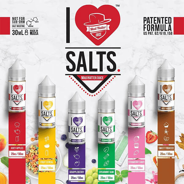 SWEET TOBACCO - I LOVE SALTS BY MAD HATTER